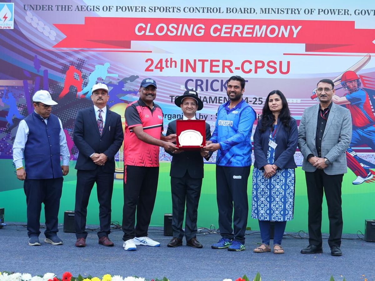 SJVN successfully organized 24th Inter-CPSU Cricket Tournament